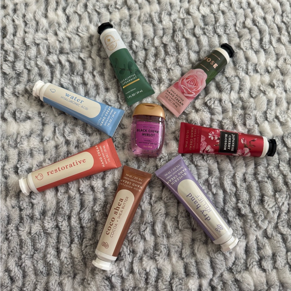 Hand Cream Set And Hand Sanitizer - Assorted Colors - Bath & Body Works